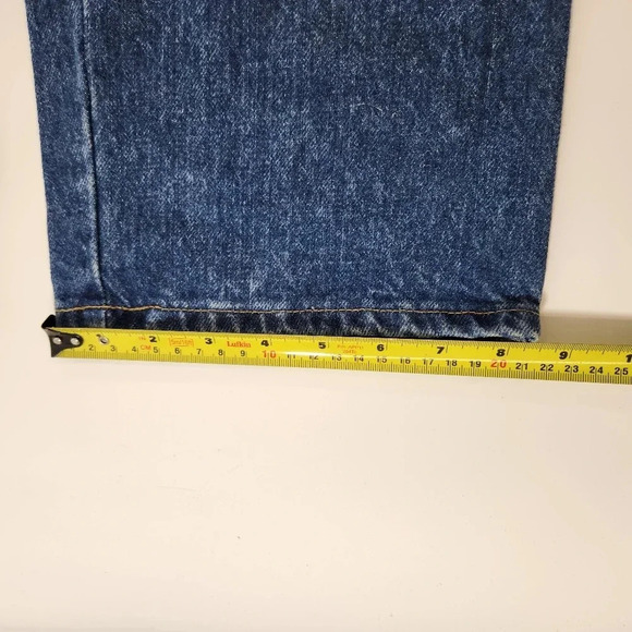 GWG Scrubbies Stonewash Finish Men's Blue Jeans Denim 34x32 - Picture 6 of 16